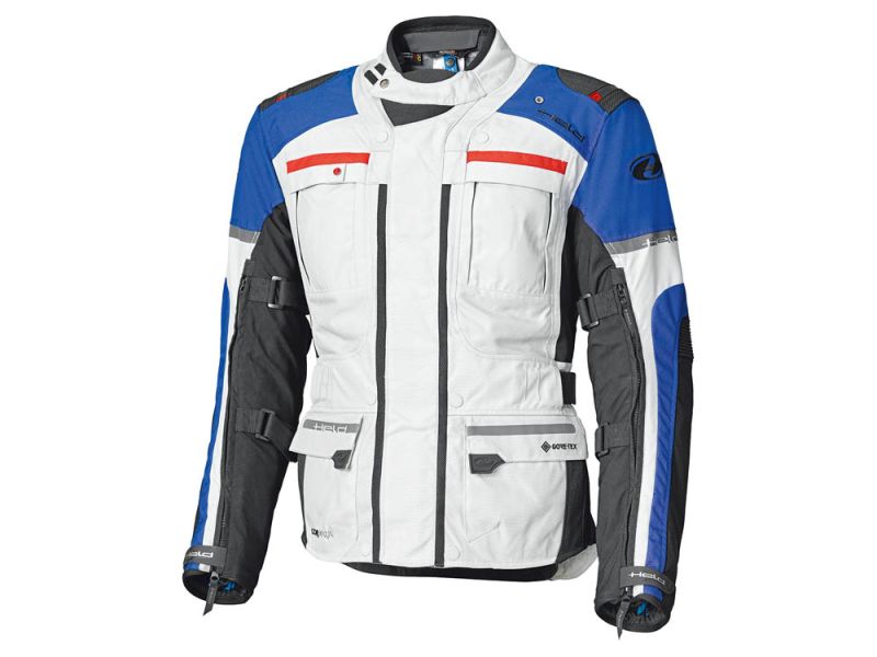 Held Carese Evo GTX motorjas (grijs / blauw)