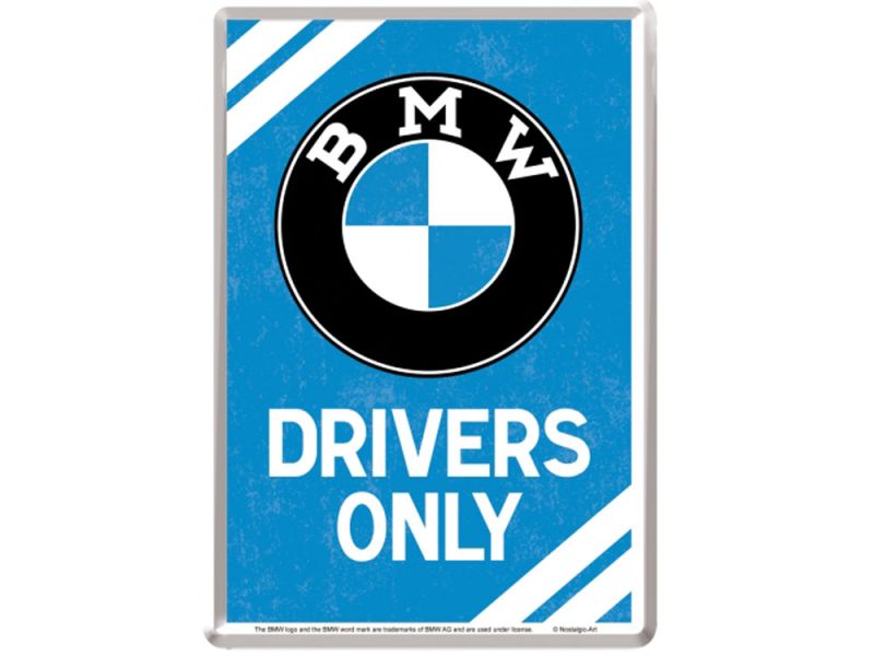 Nostalgic-Arts BMW Drivers Only briefkaart (10x14cm)