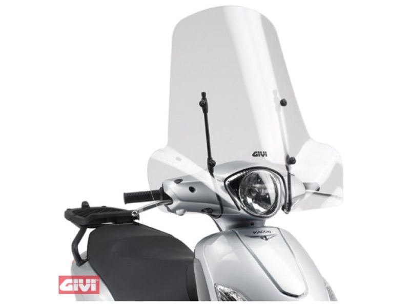 GIVI Windscherm Airstar Piaggio Liberty 50 / 125 / 150 / 200 (2002-2008) FLY 50 / 125 / 150 (2004-)