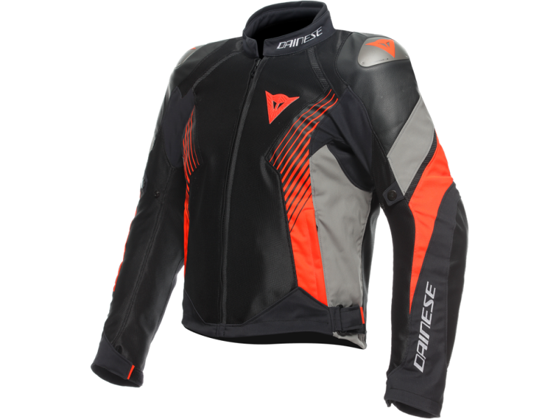 Dainese Super Rider 2 Absoluteshell Texjacke Herren (schwarz/grau/rot)