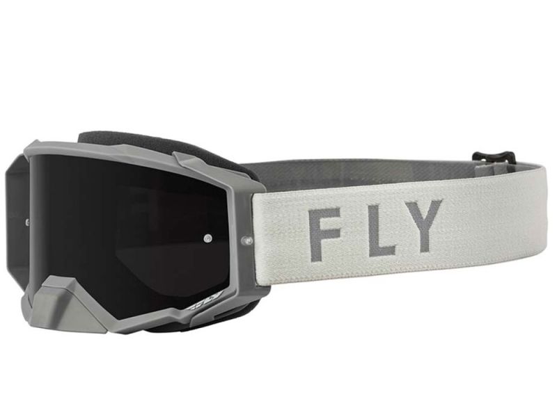 FLY Racing Zone Pro Crossbrille (grau)