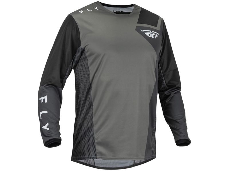 FLY Racing Kinetic Jet Cross Jersey (grau / dunkelgrau / schwarz)