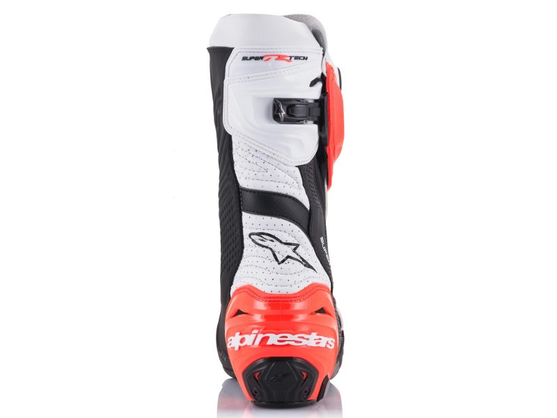 Alpinestars Supertech R Vented Motorradstiefel Herren (schwarz/weiß/rot)
