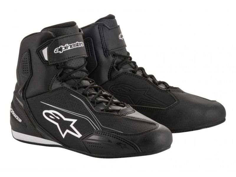 Alpinestars Faster 3 motorschoenen (zwart/wit)
