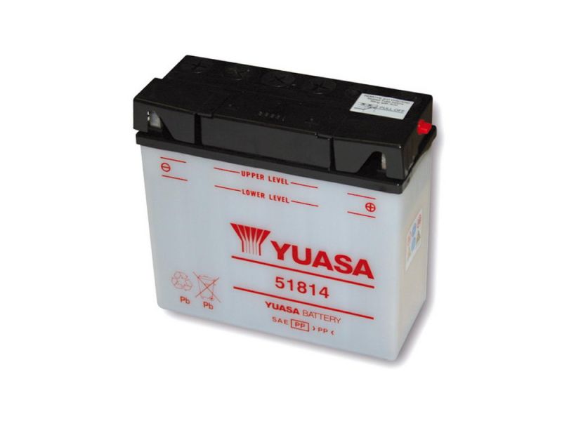 YUASA 51814 (BMW) Battery without Acid Pack