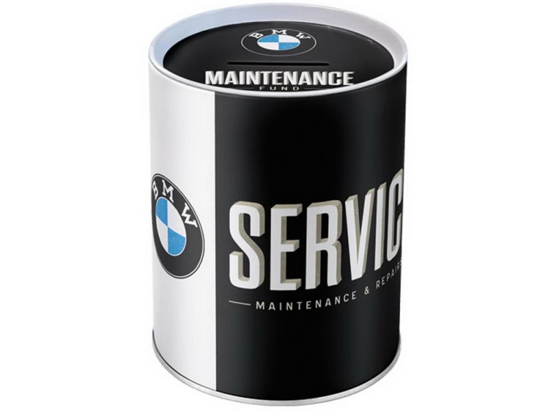 Nostalgic-Arts BMW Service Spaarpot (10x13cm)