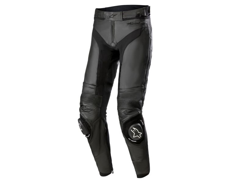 Alpinestars Missile V3 Leren Broek voor Heren Lang (zwart)
