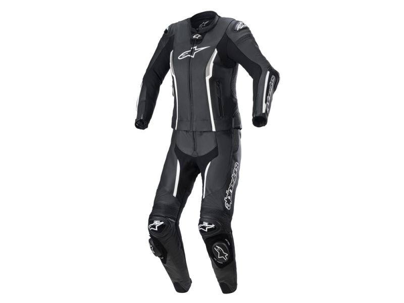 Alpinestars Stella Missile V2 lederen tweedelig pak dames (zwart/wit)