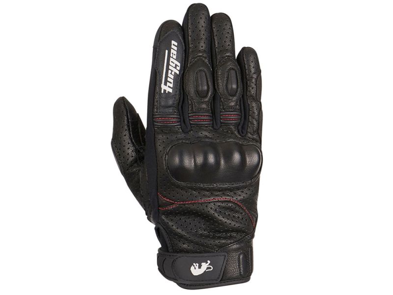 Furygan TD21 belüftete Motorradhandschuhe (schwarz)