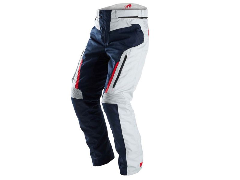 Furygan Killington Motorradhose (blau / perlgrau / rot)