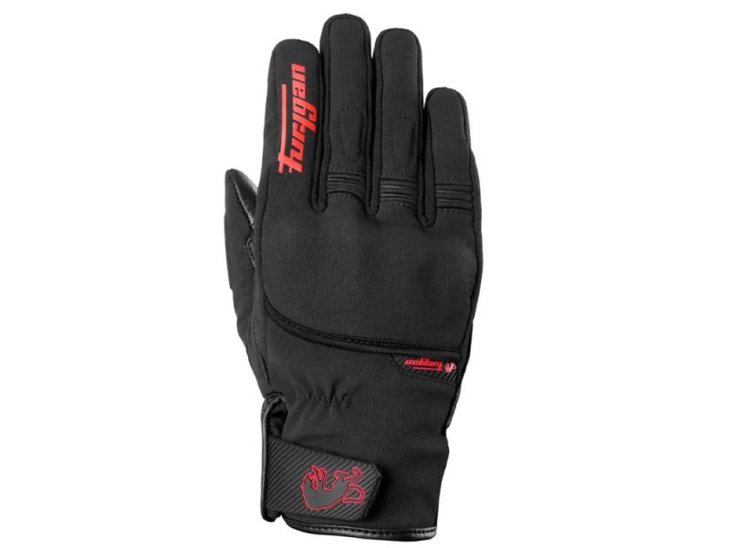 Furygan Jet All Season D3O Evo Motorradhandschuhe (schwarz / weiß)