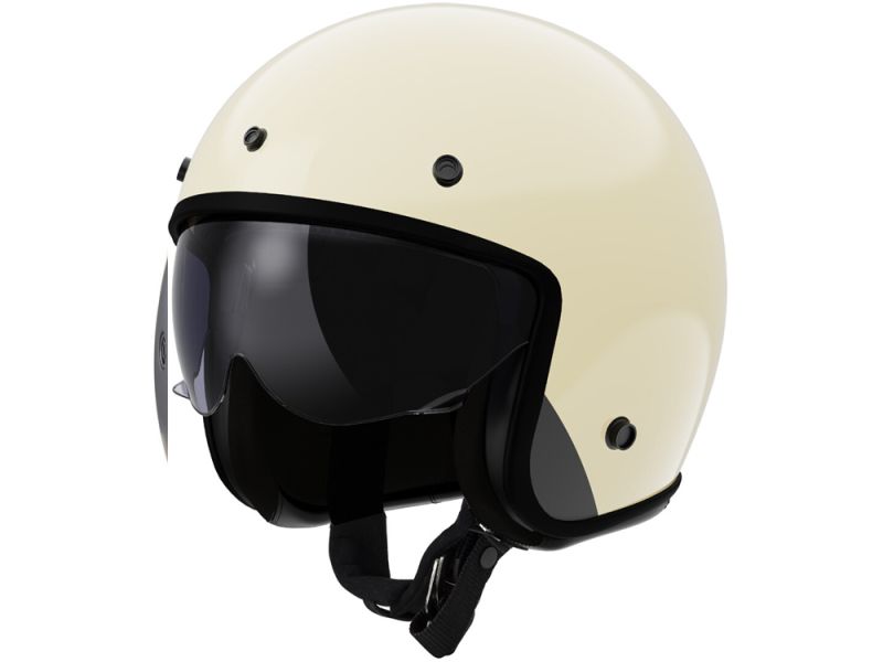 LS2 OF601 BOB II Solid Jethelm (creme)