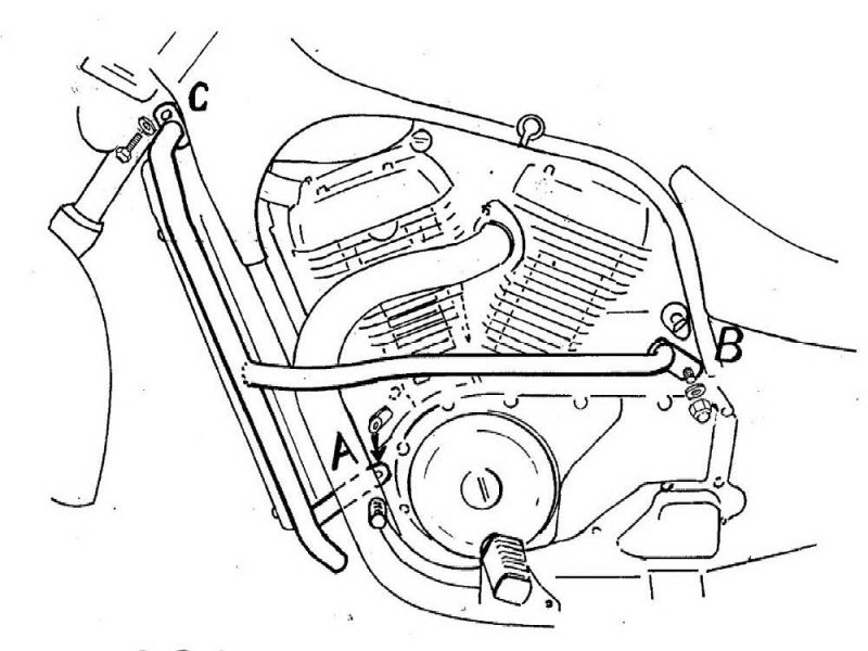 Hepco & Becker Crash bar Suzuki VS 750 / 800 GL / GLP