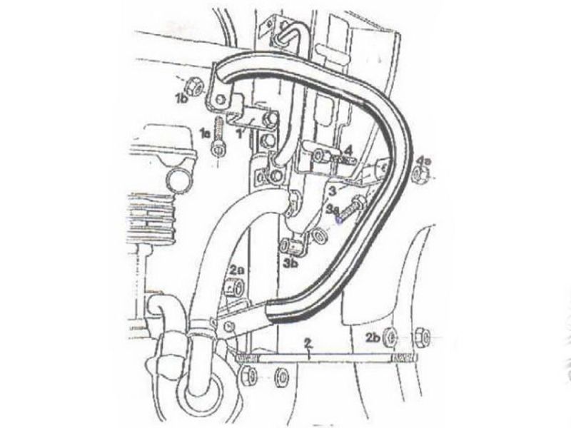 Hepco & Becker Crashbar Kawasaki KLE 500 (1991-2007)