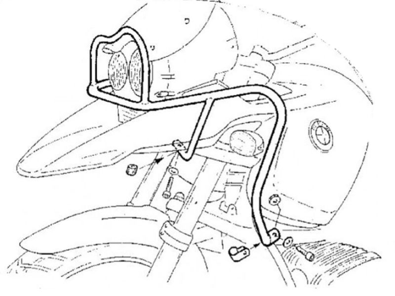 Hepco & Becker Tankbeschermer BMW R 1150 GS Adventure