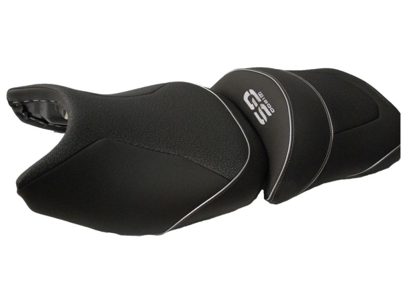 B Ware Bagster Ready Luxe BMW R1250 GS Zitting met Gel (zwart/zilver)