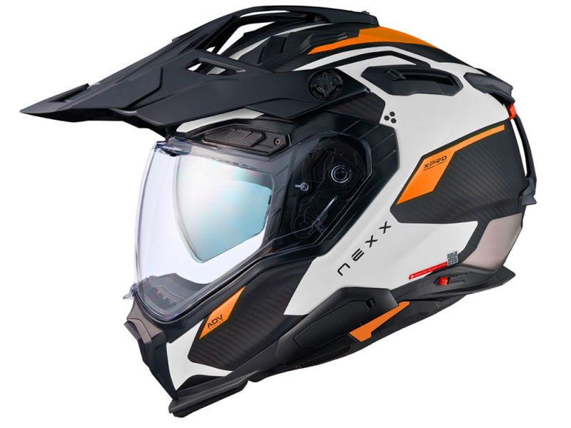 Nexx X.WED3 Keyo MT Crosshelm (weiß / orange)