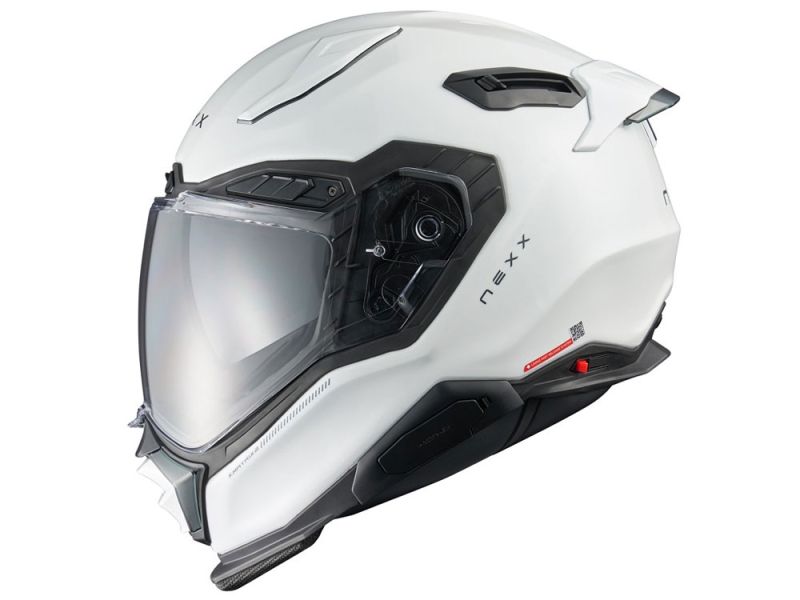 Nexx X.WST3 Plain Motorrad Integralhelm (weiß)