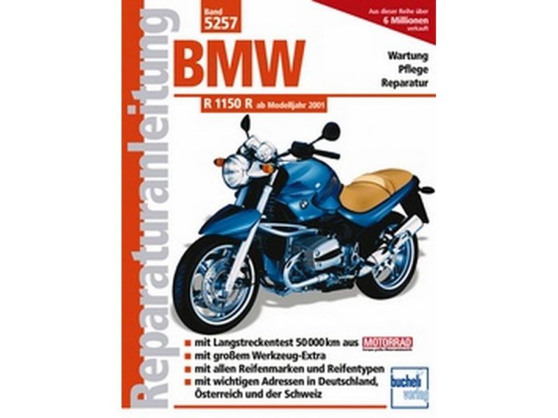 P&W Handleiding voor reparatie en onderhoud #5257 BMW R1150R (2002-)