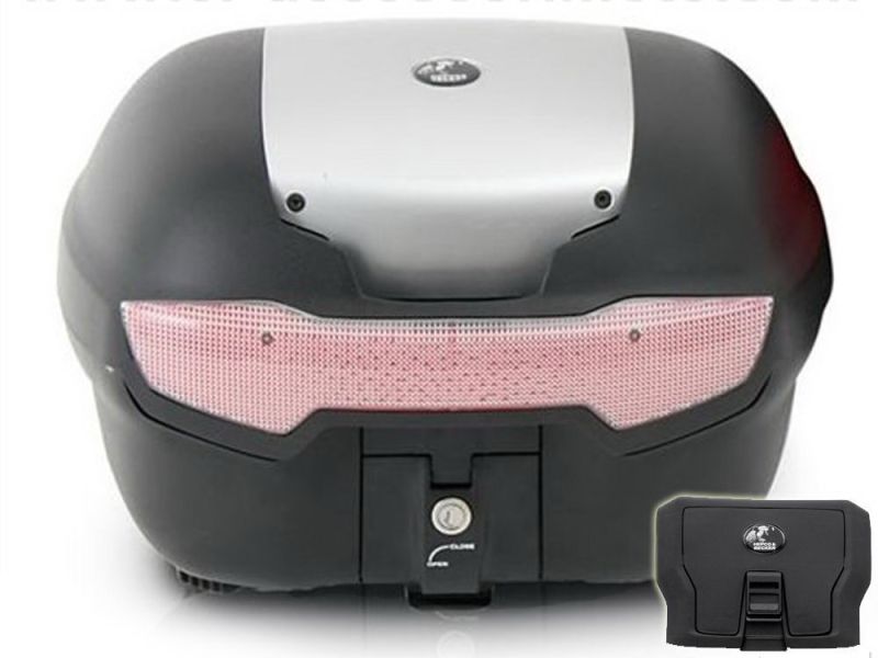 Hepco & Becker Journey TC 40 incl. adapterplaat Topcase (zilver)