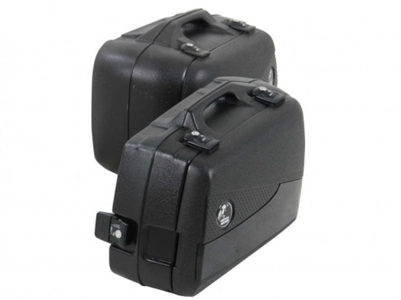 Hepco & Becker Junior Flash 40 / 30 motorfiets zijkofferset (zwart)