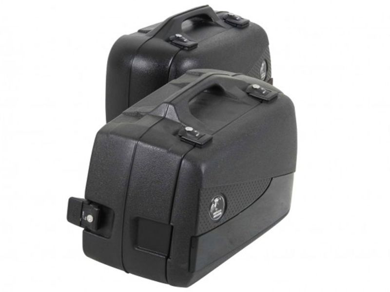 Hepco & Becker Junior Flash 30 / 40 motorfiets zijkofferset (zwart)