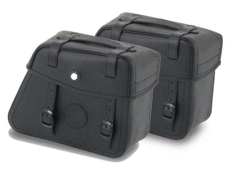Hepco & Becker Rugged C-Bow Motorfiets Zadeltassenset (zwart)