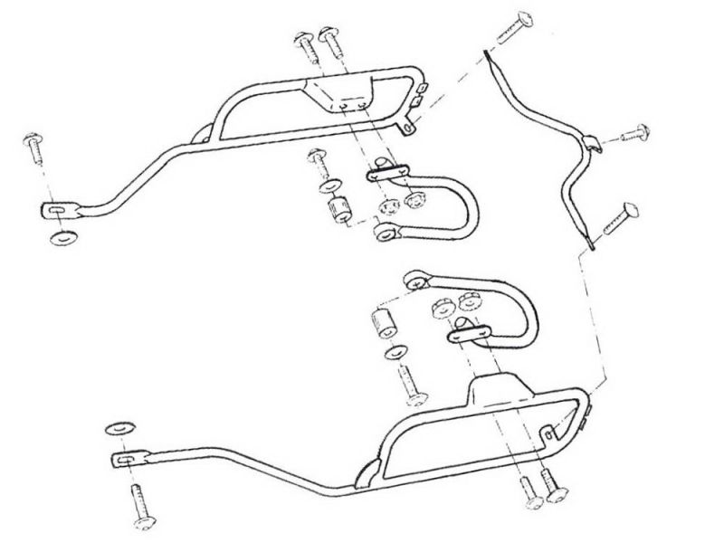 Hepco & Becker Bagagerek Honda XRV 750 Africa Twin (1990-1992)