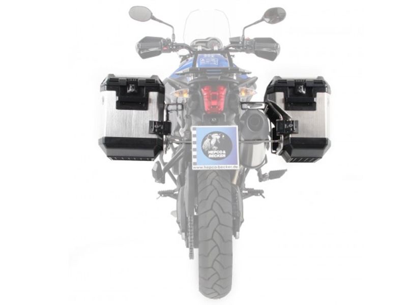 Hepco & Becker Xplorer uitgesneden motorkofferset met bagagedrager Triumph Tiger 800 XR / XRX (2015-)