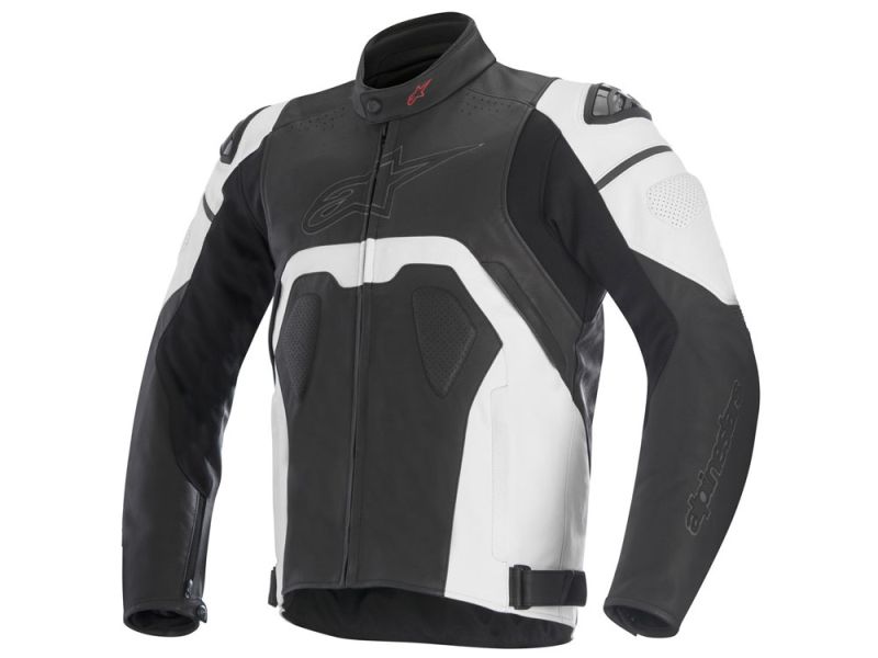 Alpinestars Core motorjack heren (zwart/wit)