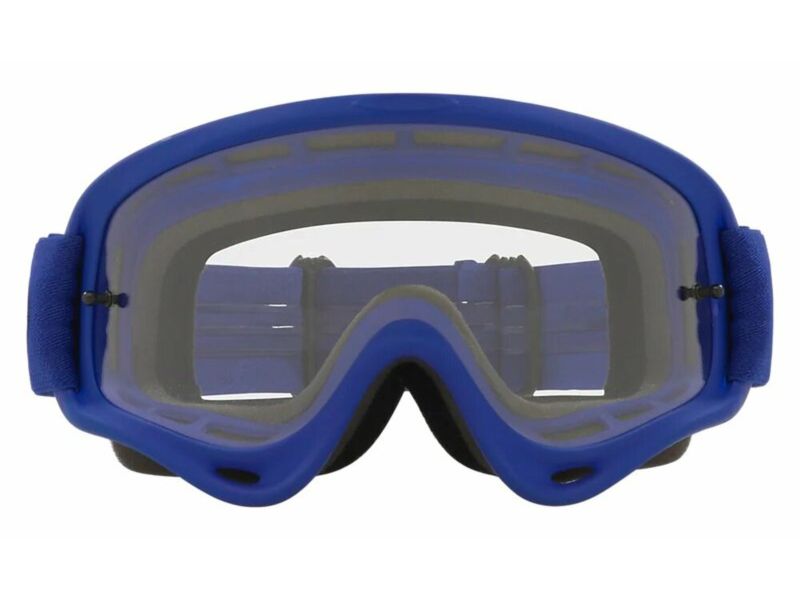 Oakley O-Frame Motorcross Bril Transparant (blauw)