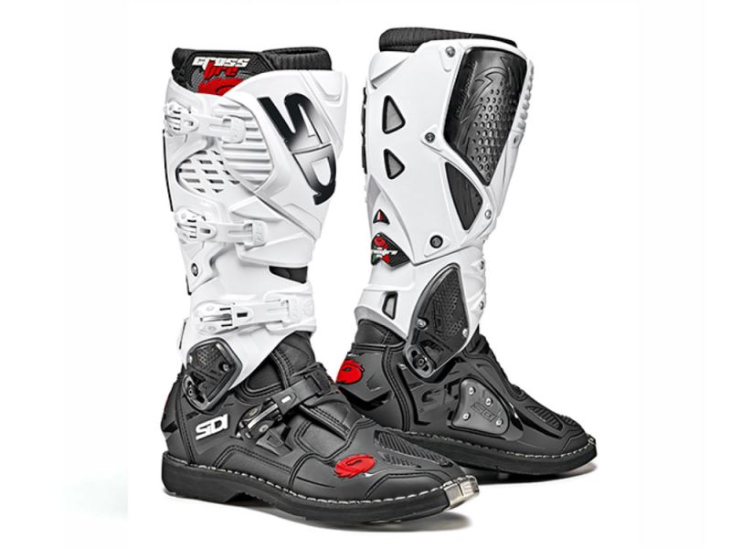 Sidi Crossfire 3 Motorradstiefel (schwarz / weiß)