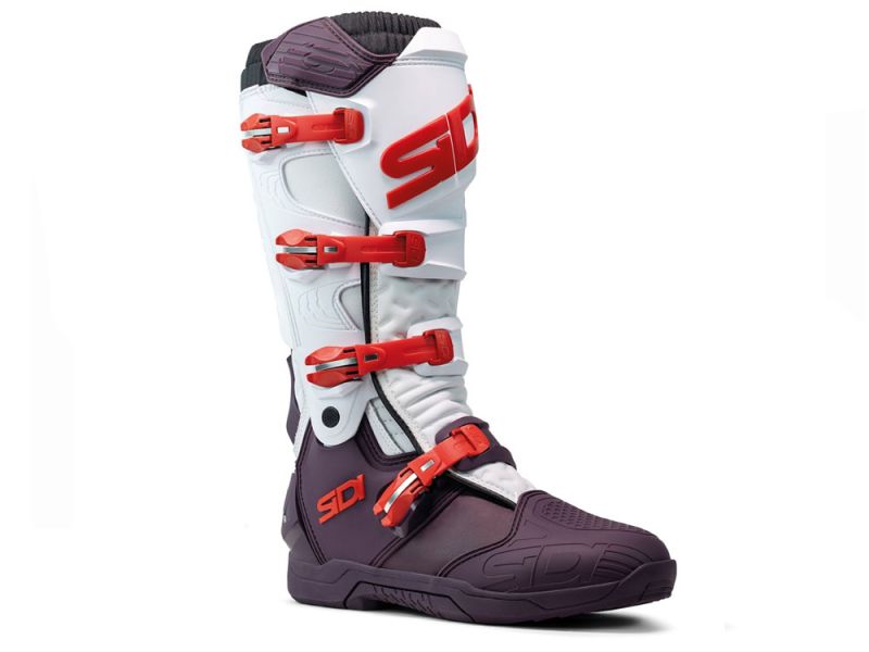 Sidi X Power SC Cross Stiefel (weiß / wine)