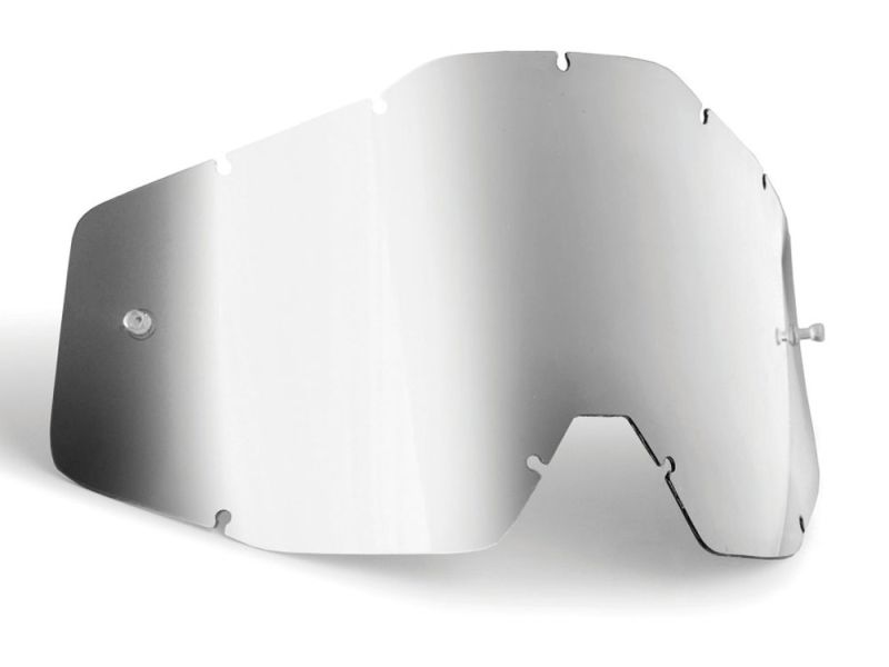 FMF Kids Ersatzglas für Powerbomb (silber | verspiegelt)