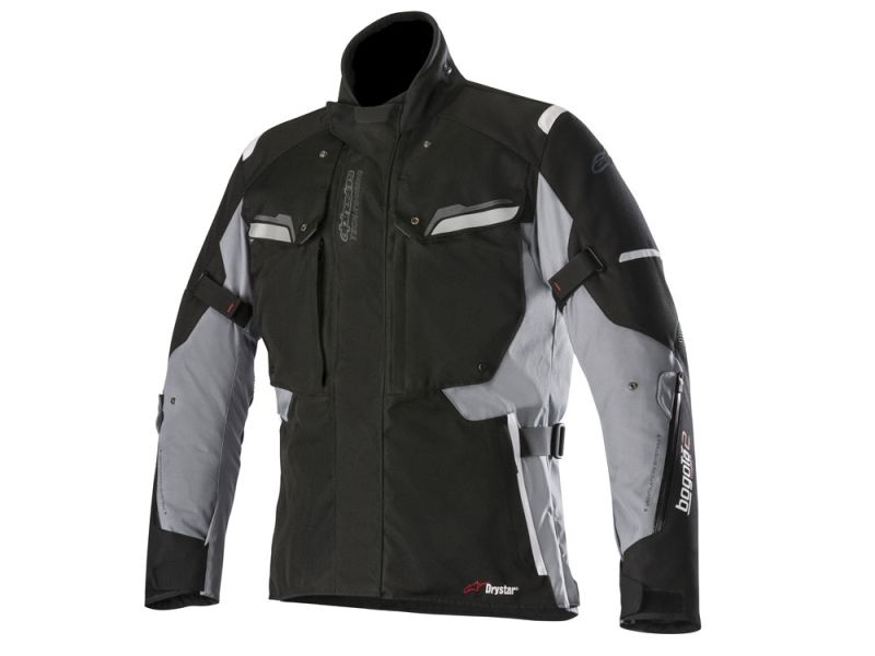 Alpinestars Bogota V2 Drystar motorjack (zwart/grijs)