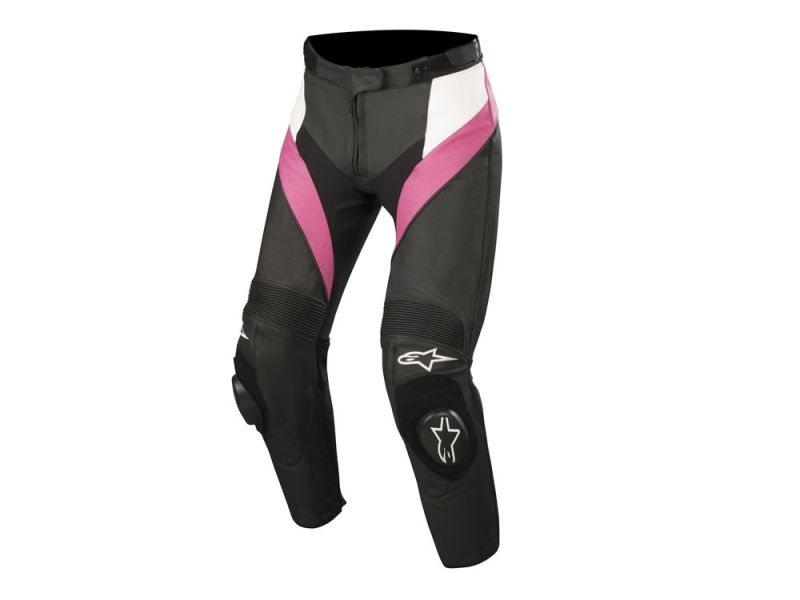 Alpinestars Stella Missile Lady motorbroek (zwart / roze)