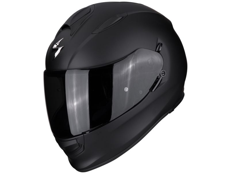 Scorpion Exo-491 Solid Fullface Helm (matzwart)