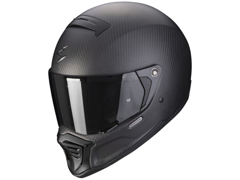 Scorpion Exo-HX1 Carbon SE Solid integraalhelm (matzwart / carbon)
