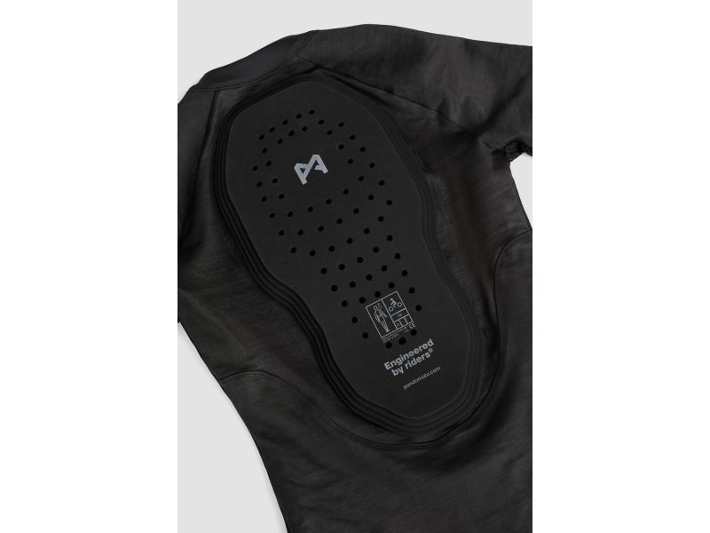 Pando Moto Bia Body mit Protektoren Motorrad-Baselayer Damen (Schwarz)