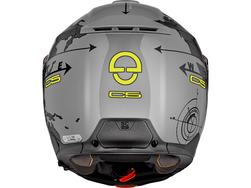 Schuberth C5 Globe Grey Motorradhelm (grau/schwarz)