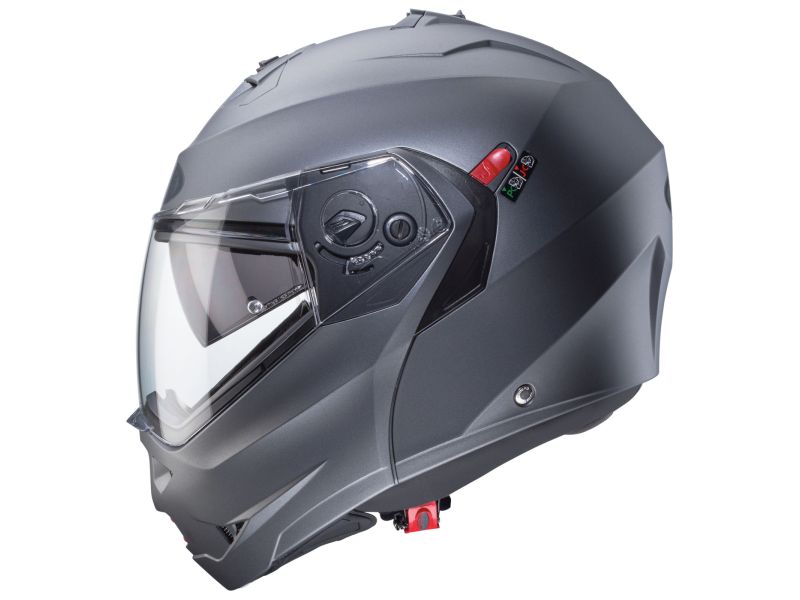 Caberg Duke X Motorradhelm (Graumatt/Metalic)