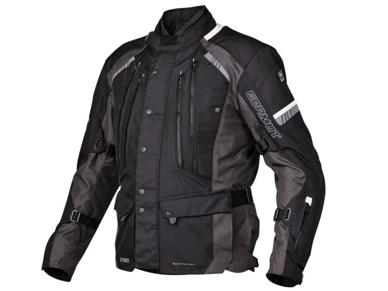 Germot Sydney Motorradjacke (schwarz/anthrazit)