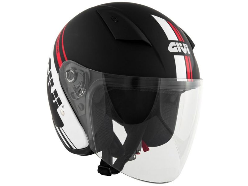 GIVI 30.3 Geneve Demi Jet Helmet (black matt)