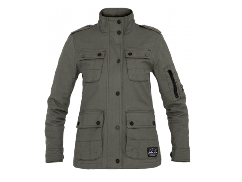 John Doe Explorer XTM Damen Motorradjacke (Olive)