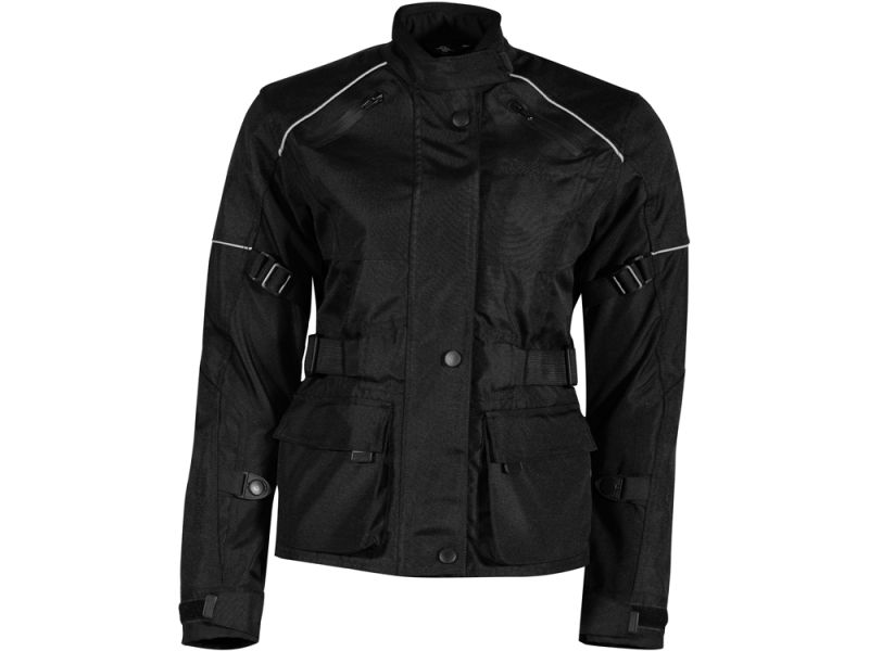 Rusty Stitches Jenny textiel tweedelig pak dames (zwart)