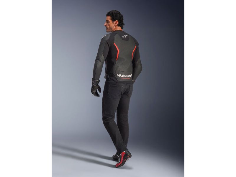 Alpinestars GP Force V2 Airflow Motorradjacke (Schwarz/Flourot)