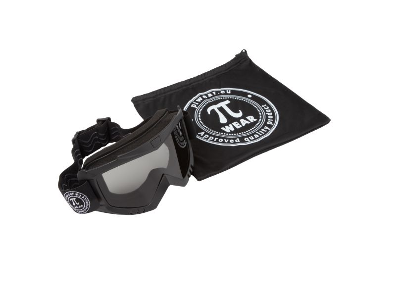 PiWear MX Muddy SM Cross Brille getönt (schwarz/schwarz)
