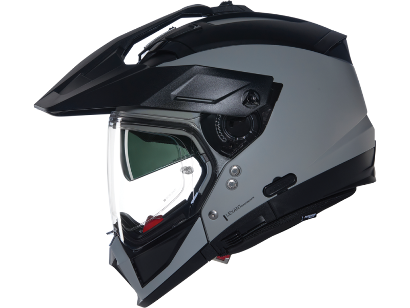 Nolan N70-2X N-Com Classico Motorradhelm (Graumatt)