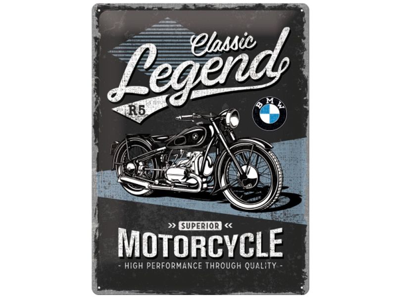 Nostalgic-Arts BMW Classic Legend tinnen bord (30x40cm)