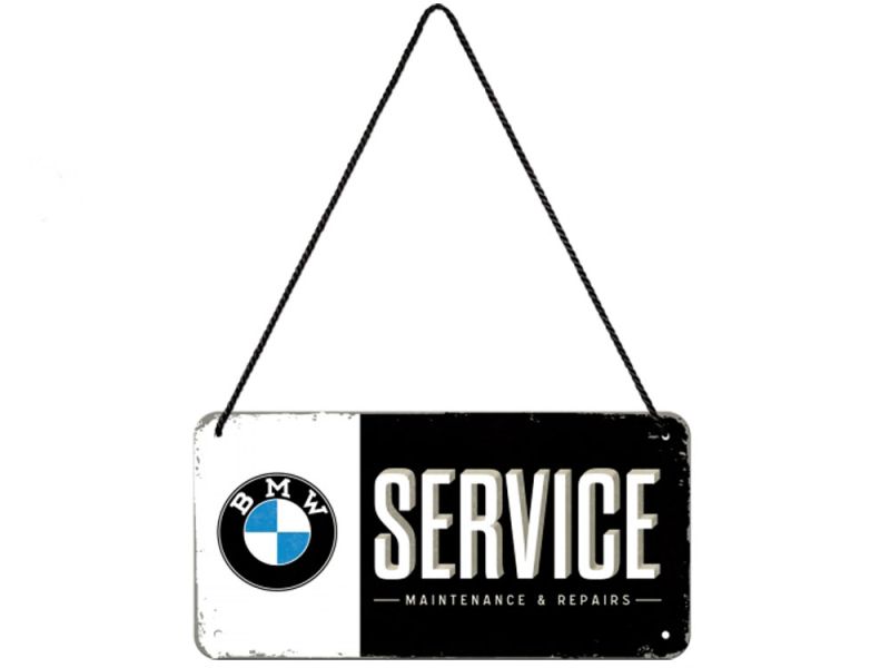 Nostalgic-Arts BMW Service hangbord (10x20cm)